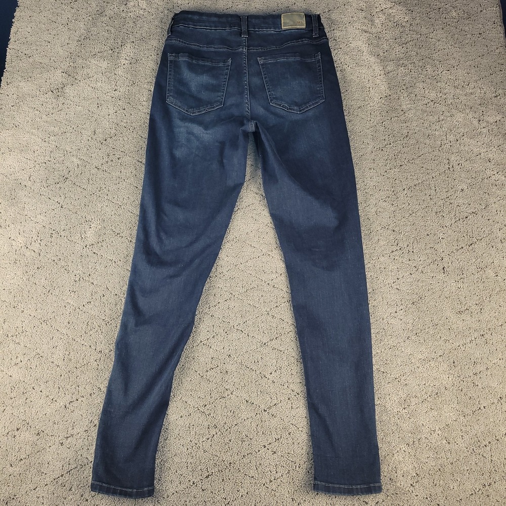 Buckle BKE Jeans Womens 27‎ Blue Parker Universal Fit High Rise Skinny Ankle - Picture 2 of 7